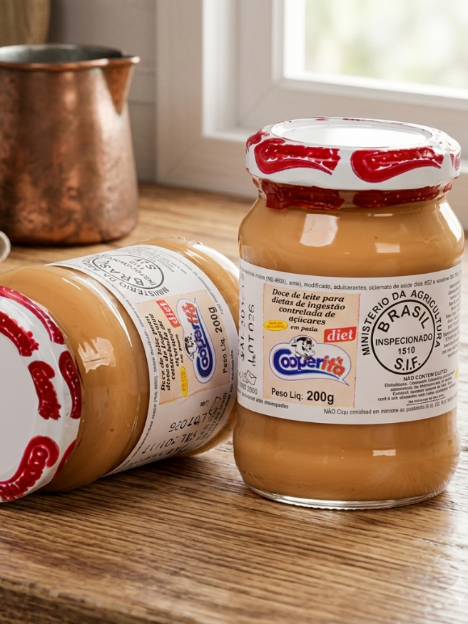 🍯 Doce de Leite Pastoso Cooperitá Diet - 200g