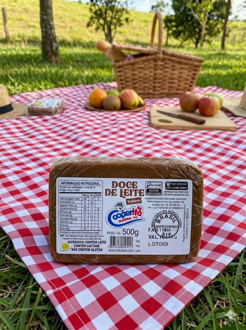 Doce de Leite em Barras 500g