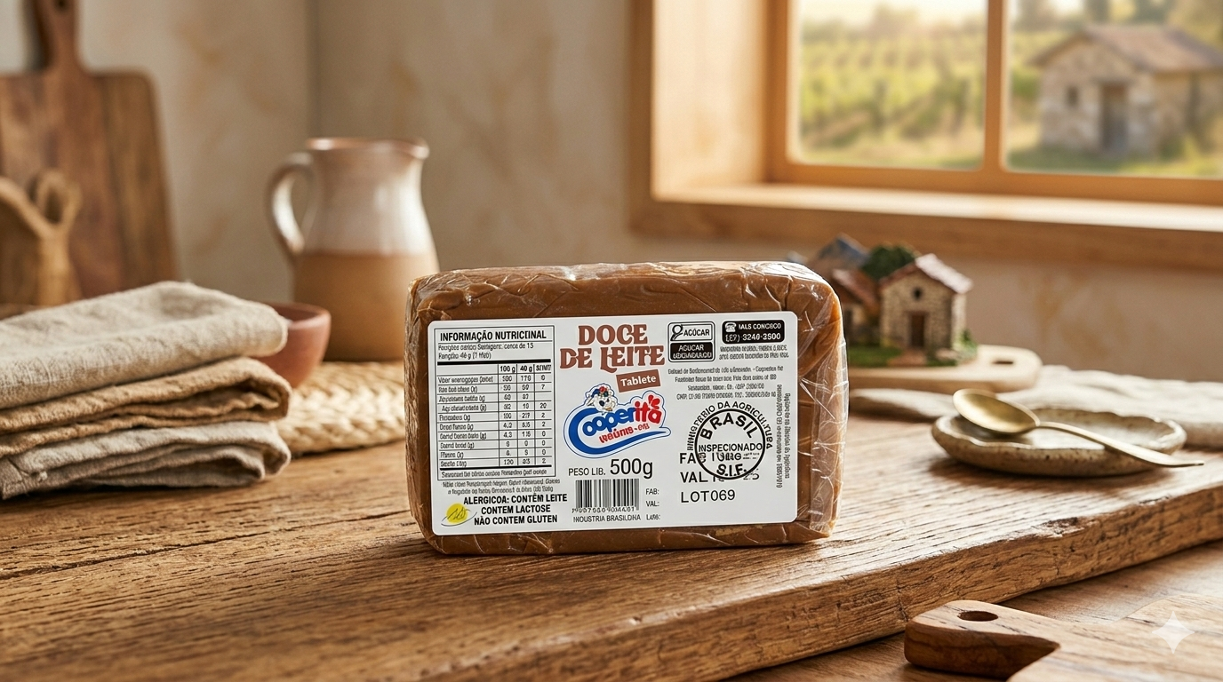 Doce de Leite em Barras 500g