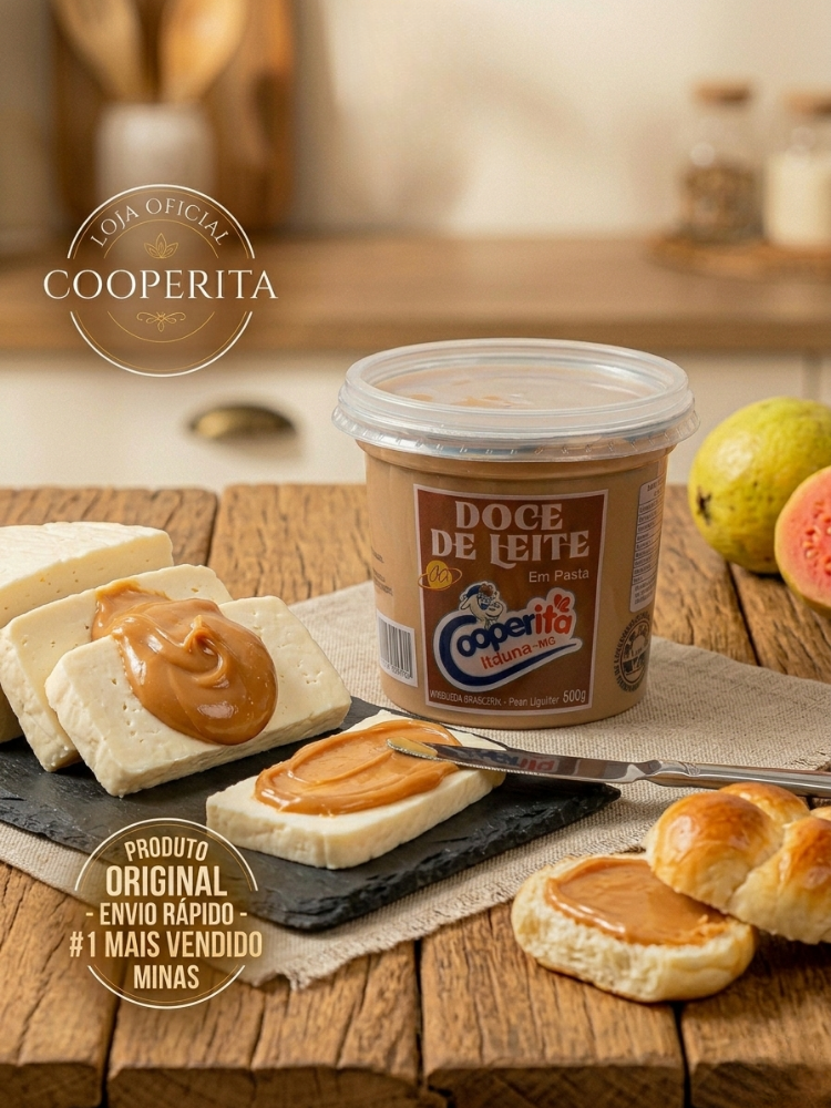 Doce de Leite Cremoso Tradicional 500g - Cooperita