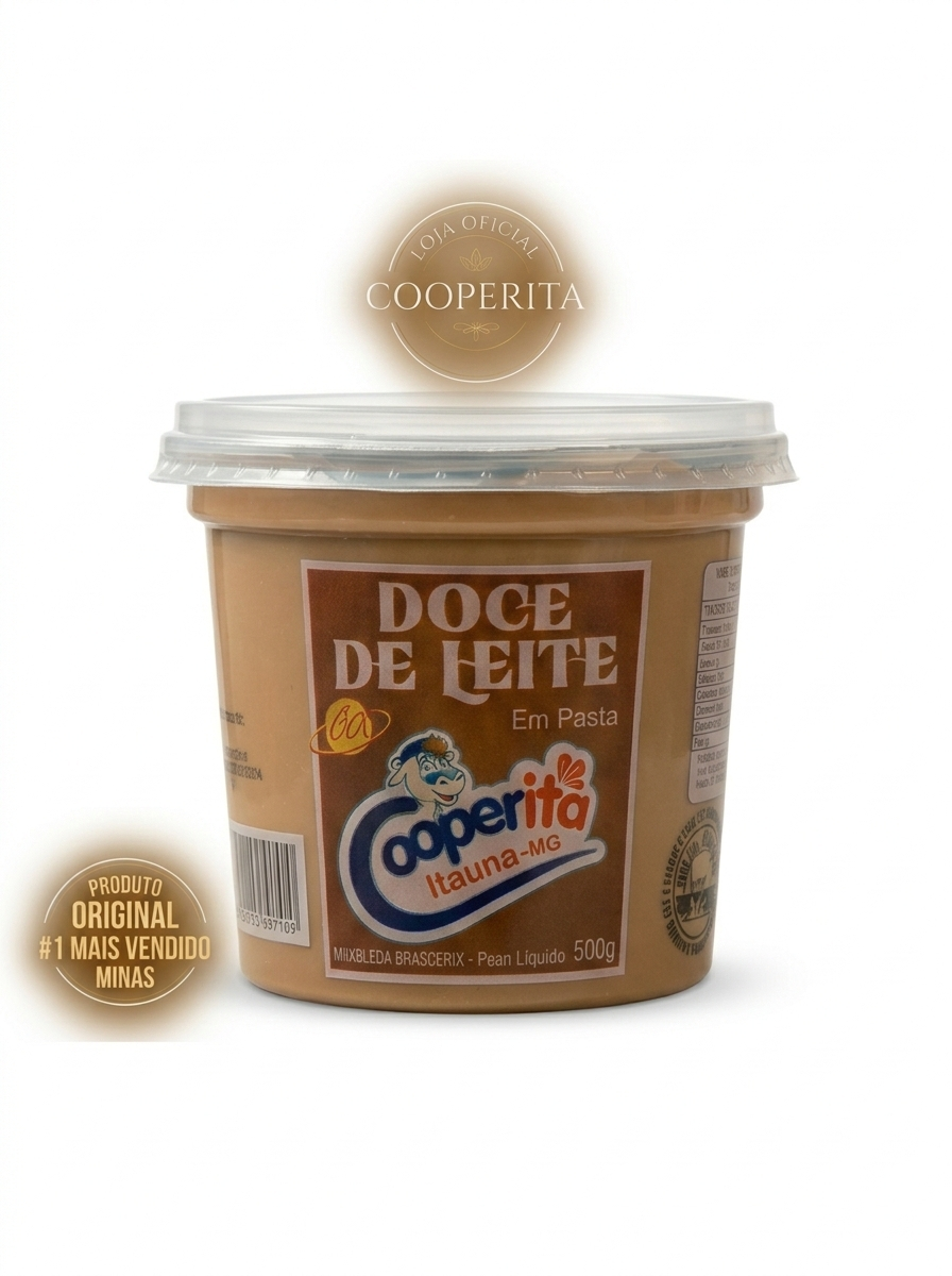 Doce de Leite Cremoso Tradicional 500g - Cooperita